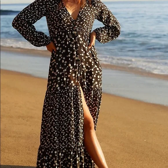 Maaji Cover Up Dress Kimono - Picture 2 of 6